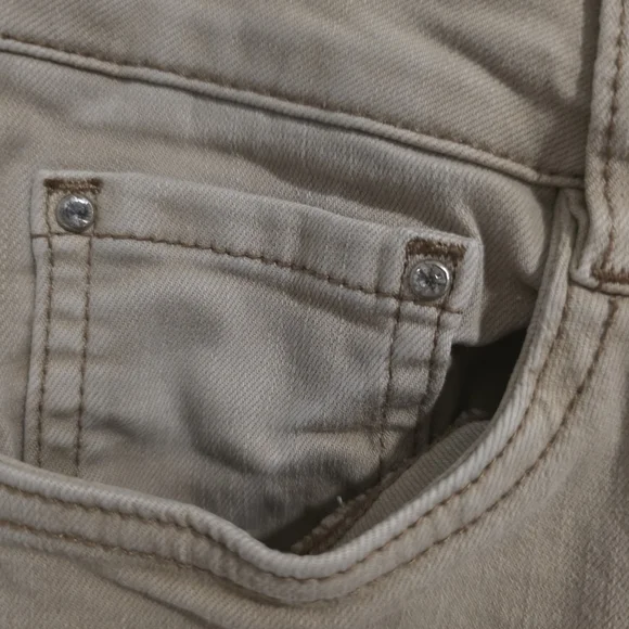 Joseph Ribkoff Taupe Straight Leg Jeans - Picture 5 of 12